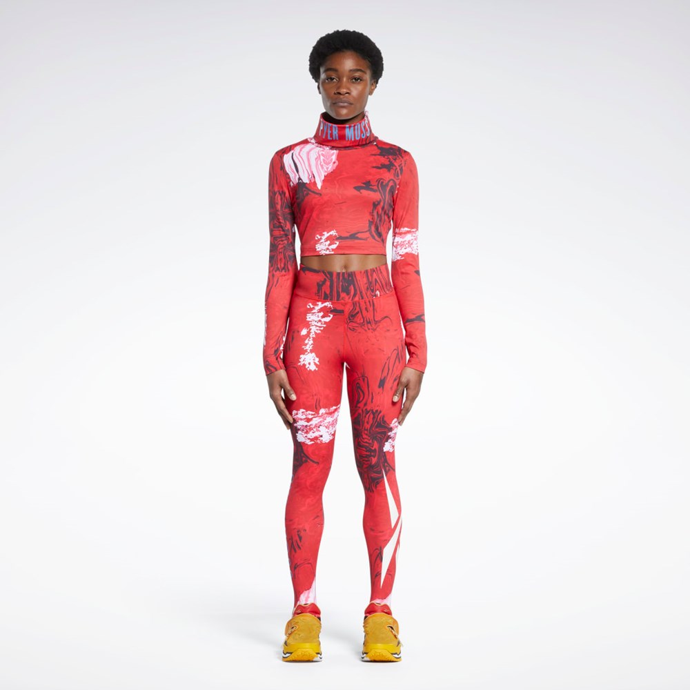 Reebok Reebok by Pyer Moss Leggings Punainen | IFDLRJ-608