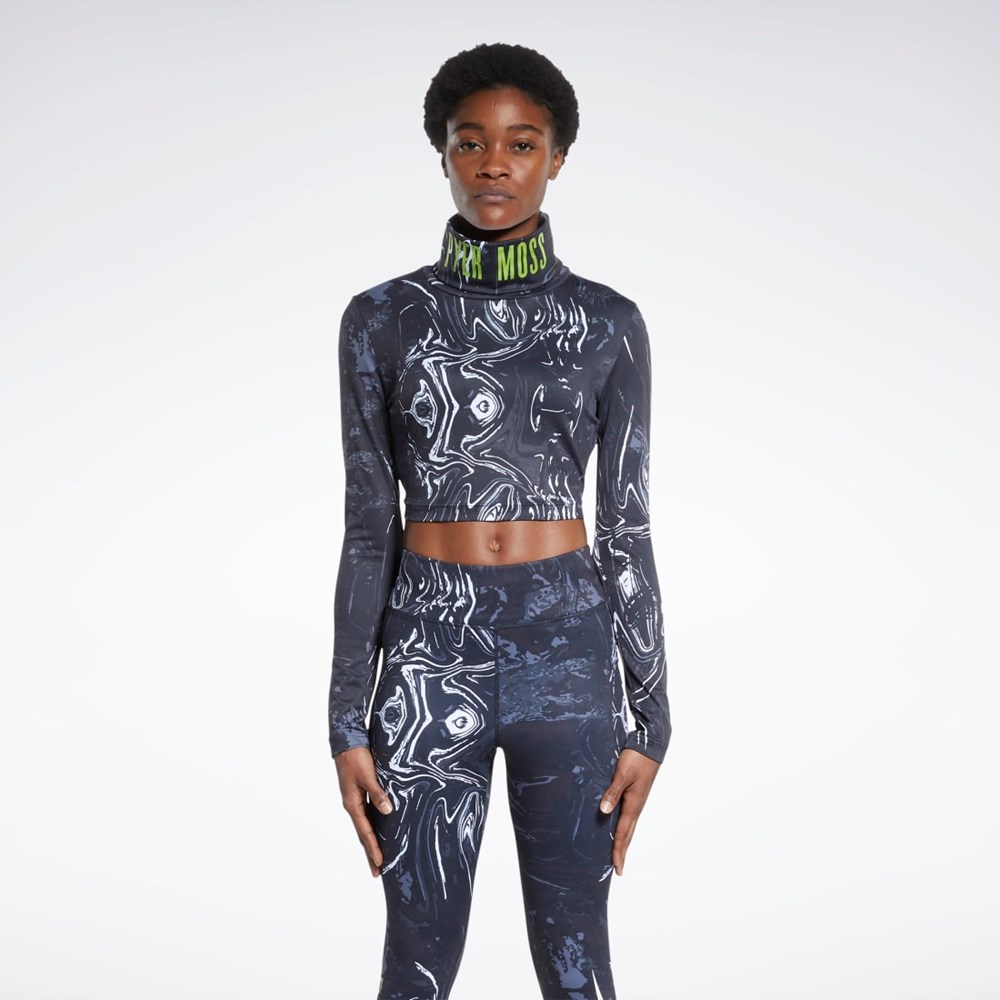 Reebok Reebok by Pyer Moss Long Sleeve T-Shirt Mustat | REUBNW-605