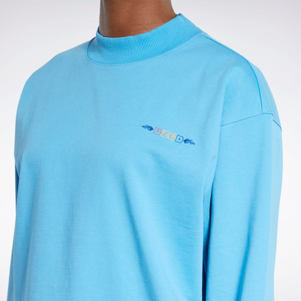 Reebok Reebok by Pyer Moss Long Sleeve Tee Sininen | ZHRLWF-491