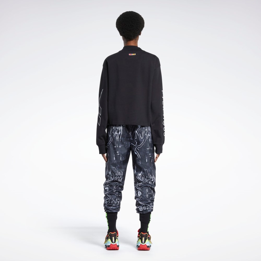 Reebok Reebok by Pyer Moss Pants Mustat | LZRNKU-083