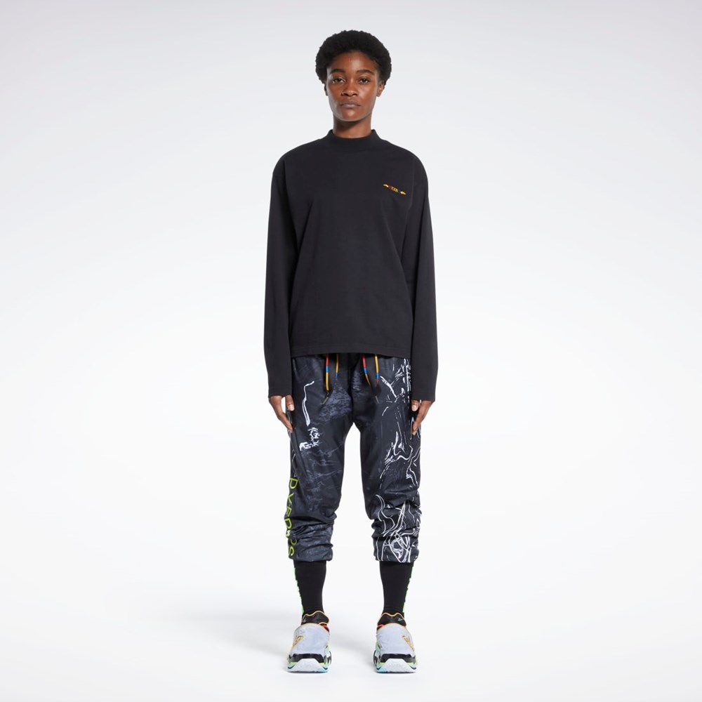 Reebok Reebok by Pyer Moss Pants Mustat | LZRNKU-083