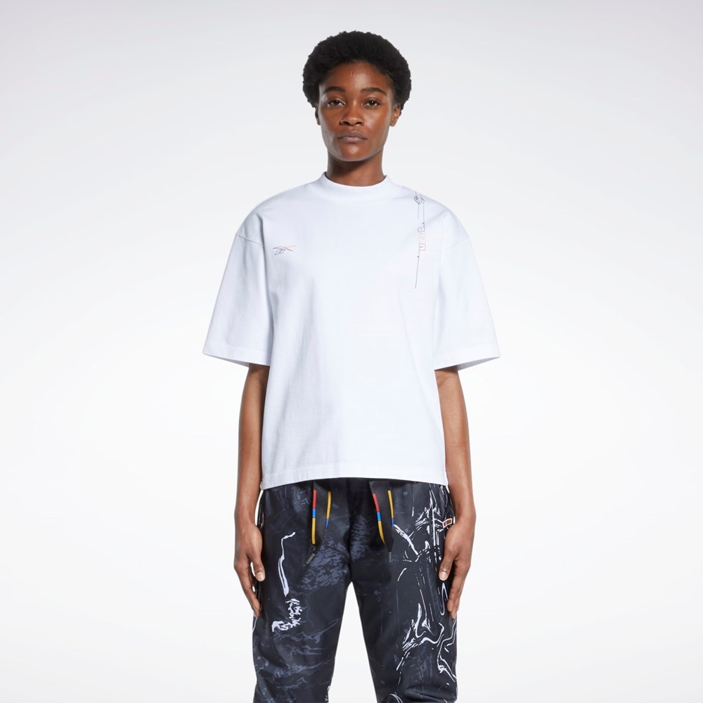 Reebok Reebok by Pyer Moss Tee Valkoinen | PFGQHK-269