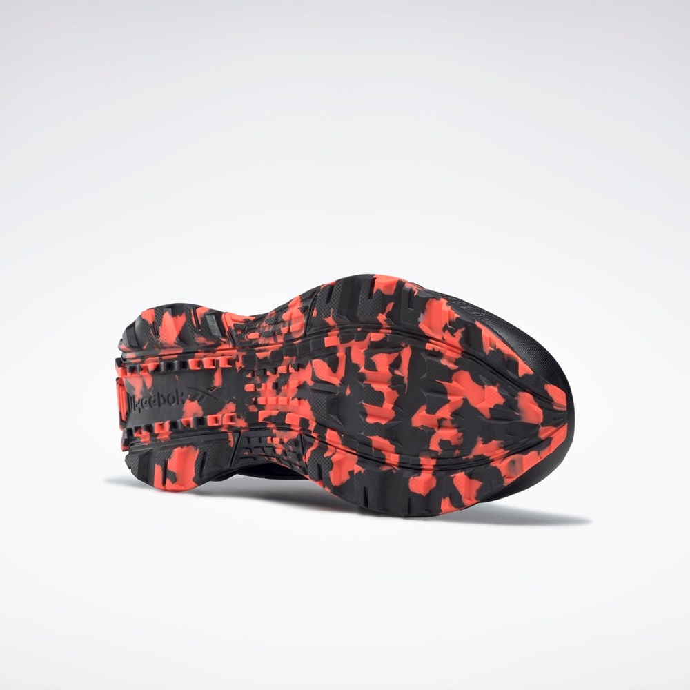 Reebok Ridgerider 6 Shoes Mustat Harmaat Oranssi | GHSWCB-570