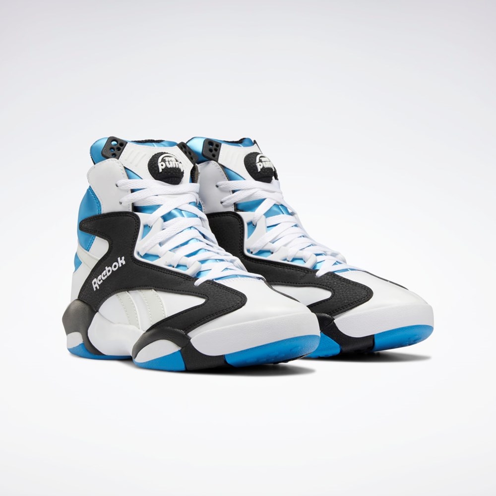 Reebok Shaq Attaq Basketball Shoes Valkoinen Mustat Taivaansininen | AZOIQE-053