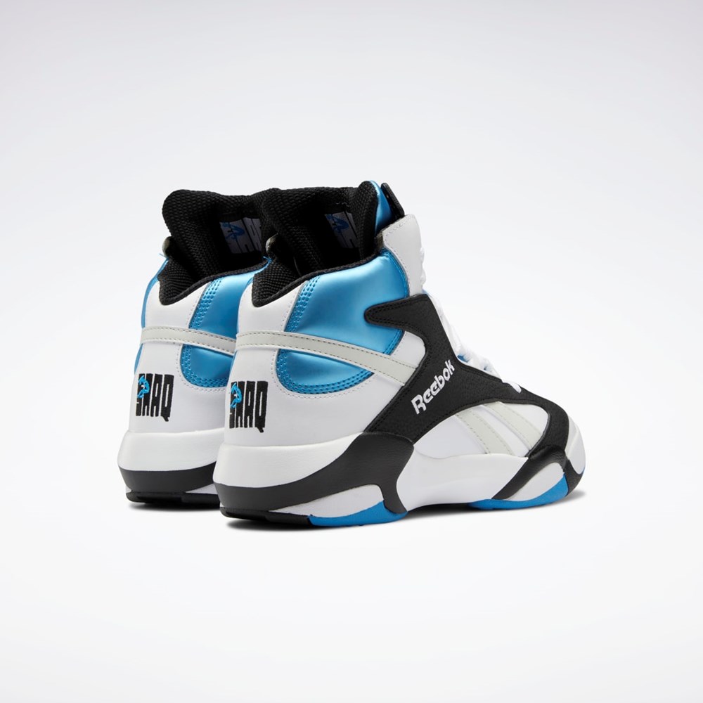 Reebok Shaq Attaq Basketball Shoes Valkoinen Mustat Taivaansininen | AZOIQE-053