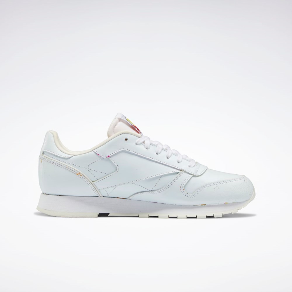 Reebok Smiley Classic Leather Pump 50th Shoes Valkoinen Valkoinen | KUYWXI-438