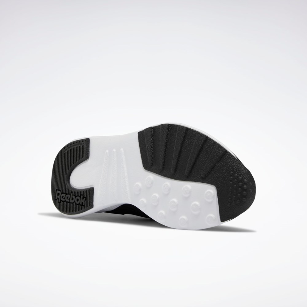 Reebok Spark Run Shoes Mustat Valkoinen Hopea | VCHNGP-128