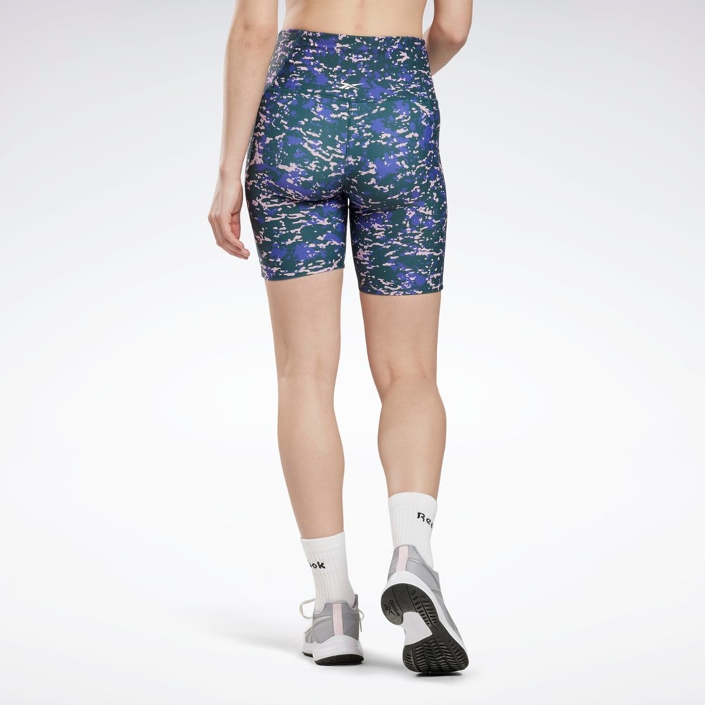Reebok Speckle Modern Safari Legging Shorts Vihreä | DEZUPI-926