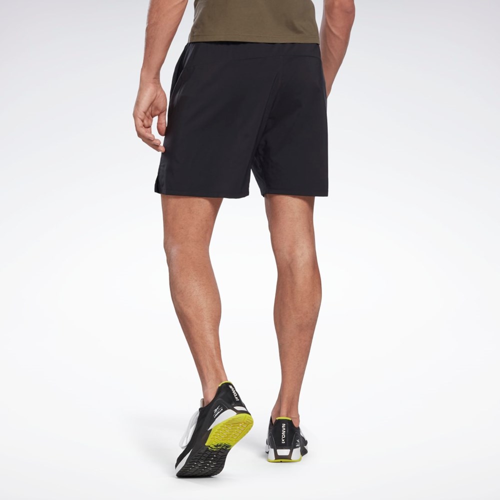 Reebok Speed Shorts 2.0 Mustat | PWVSCG-427