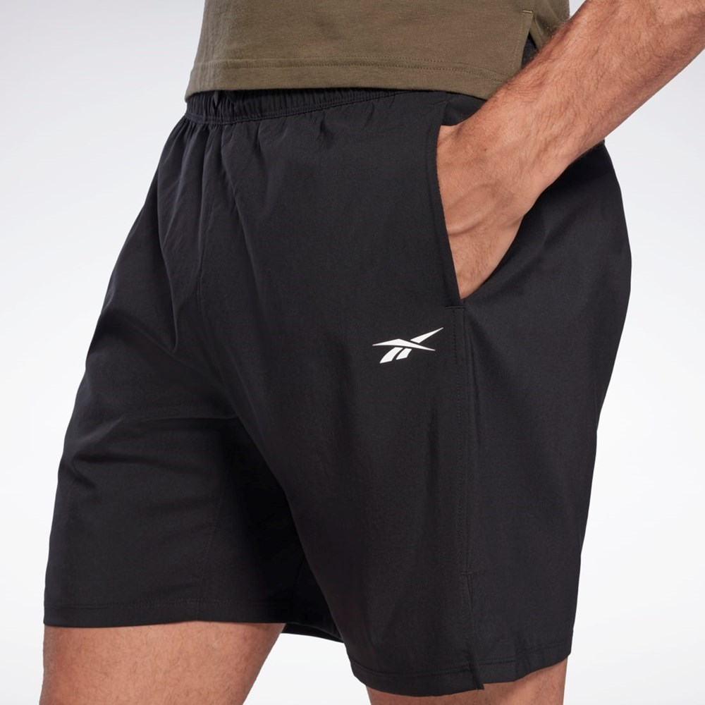 Reebok Speed Shorts 2.0 Mustat | PWVSCG-427