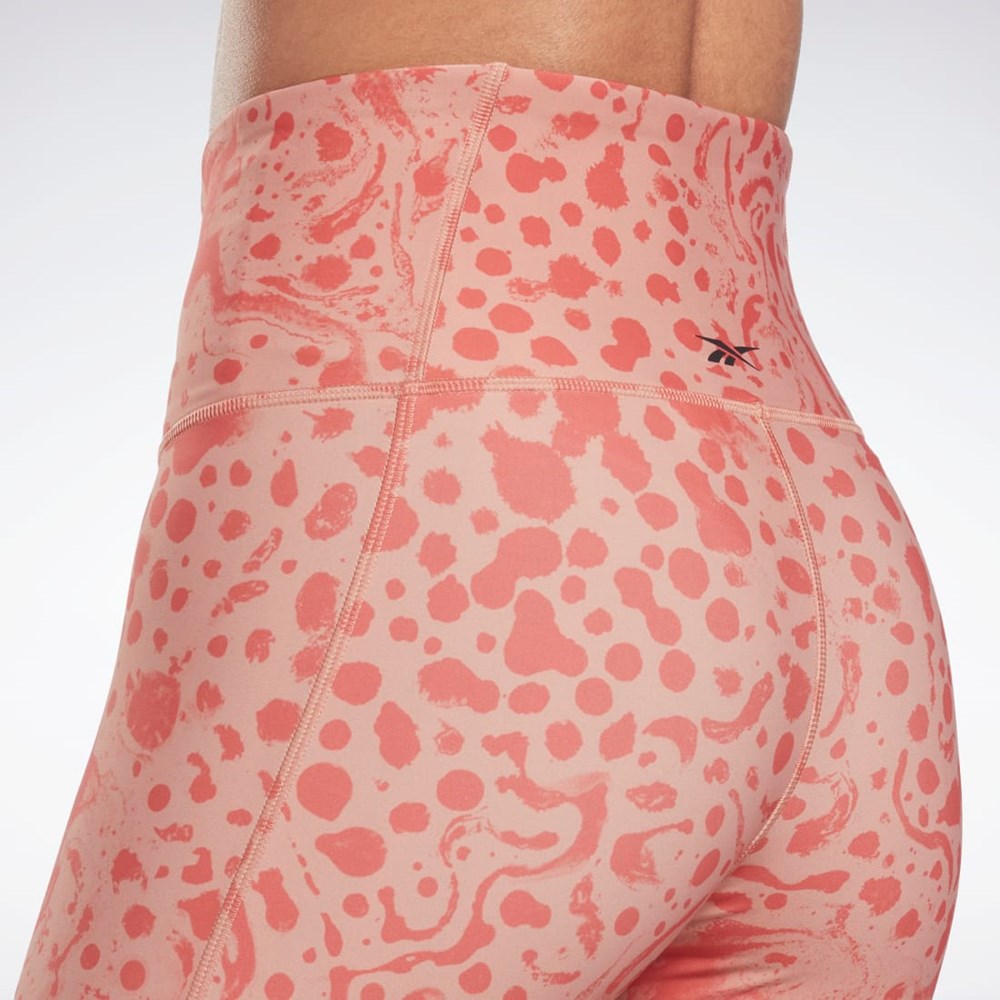Reebok Studio Lux HR 2.0 Modern Safari Tights Koralli | TDGVXB-340