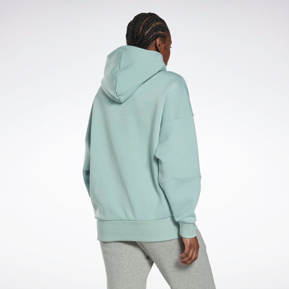 Reebok Studio Recycled Oversize Hoodie Harmaat | YMOSJP-654