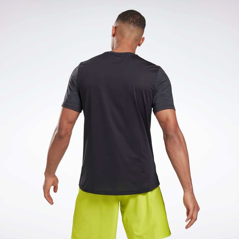 Reebok Tech Tyyli Activchill Move T-Shirt Mustat | INREVQ-365