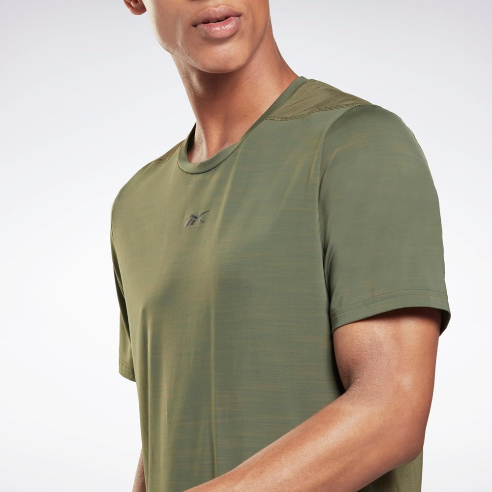 Reebok Tech Tyyli Activchill Move T-Shirt Vihreä | MOADLW-215