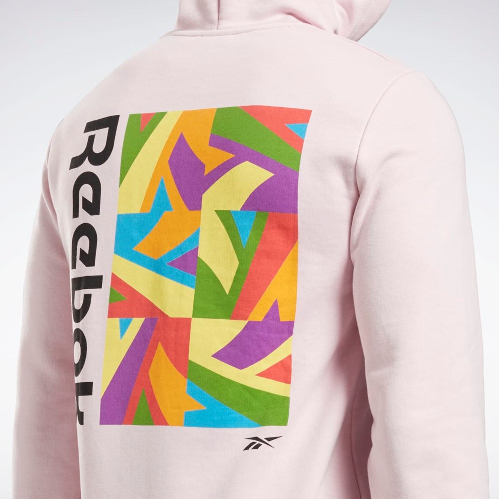 Reebok Tech Tyyli Pride Graafinen Sweatshirt Frost Berry | GPZYDI-470