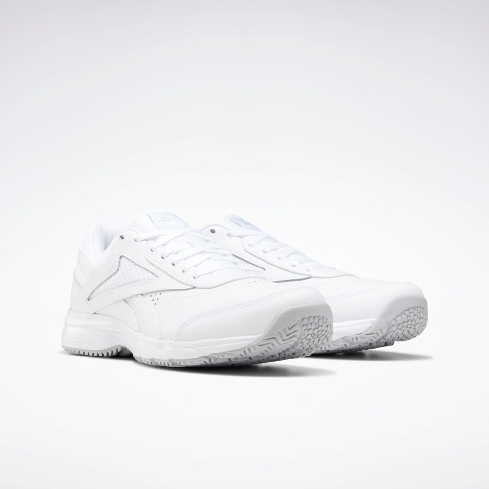 Reebok Työ N Cushion 4.0 Leveät Shoes Valkoinen Harmaat Valkoinen | SCDWXF-789