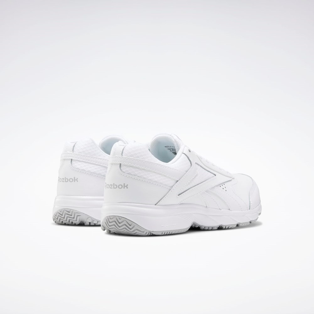 Reebok Työ N Cushion 4.0 Leveät Shoes Valkoinen Harmaat Valkoinen | SCDWXF-789