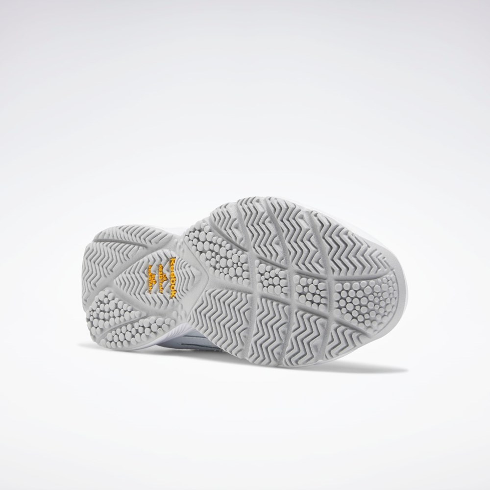 Reebok Työ N Cushion 4.0 Leveät Shoes Valkoinen Harmaat Valkoinen | SCDWXF-789