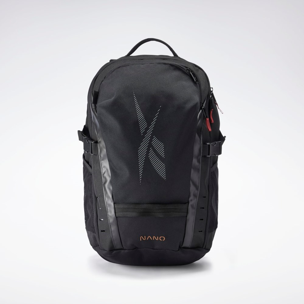 Reebok UBF Nano Backpack Mustat | CALRDO-405