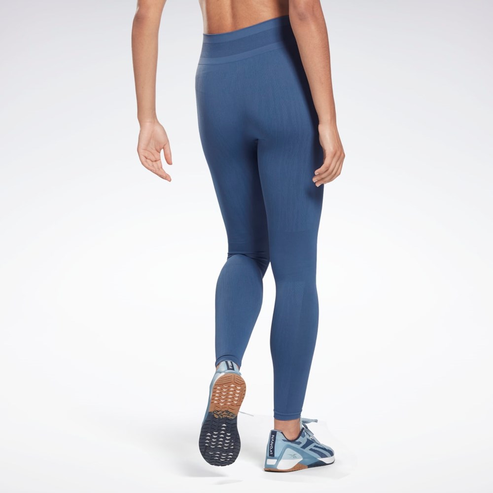 Reebok United By Fitness Myoknit Seamless Leggings Sininen | QRFJCE-492
