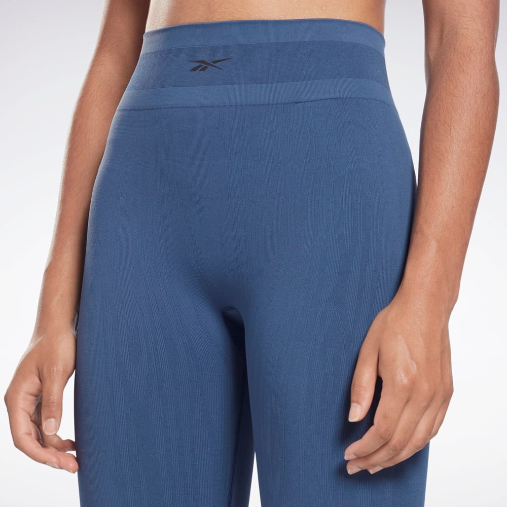 Reebok United By Fitness Myoknit Seamless Leggings Sininen | QRFJCE-492