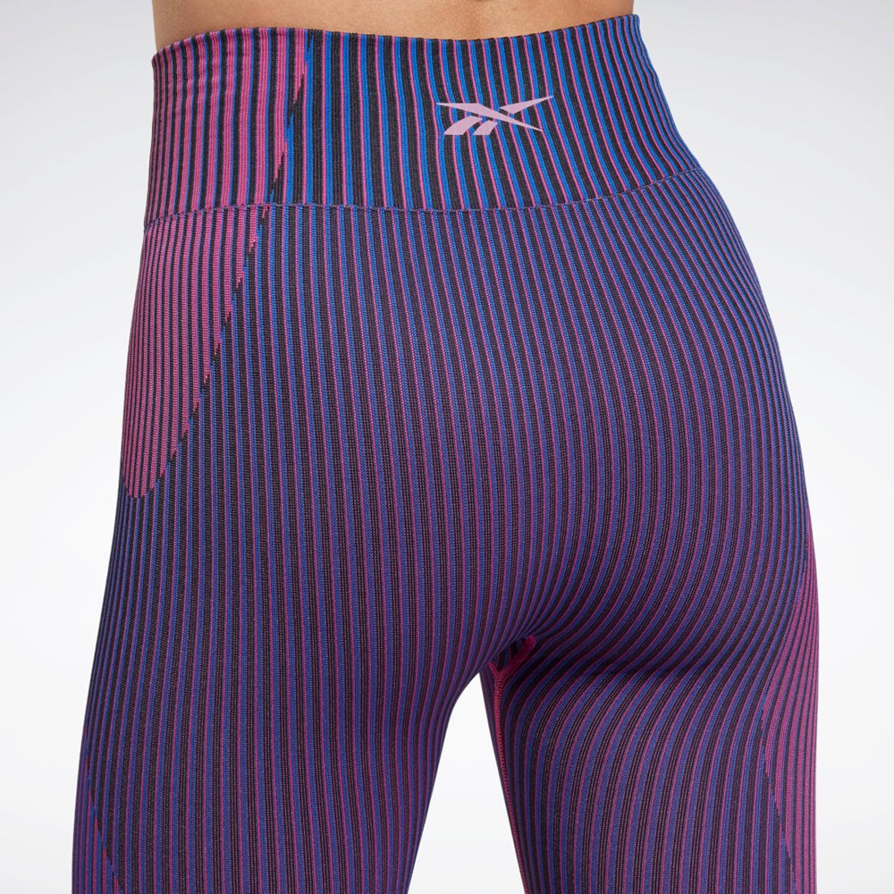 Reebok United By Fitness Myoknit Seamless Leggings Sininen | XUEMCB-648