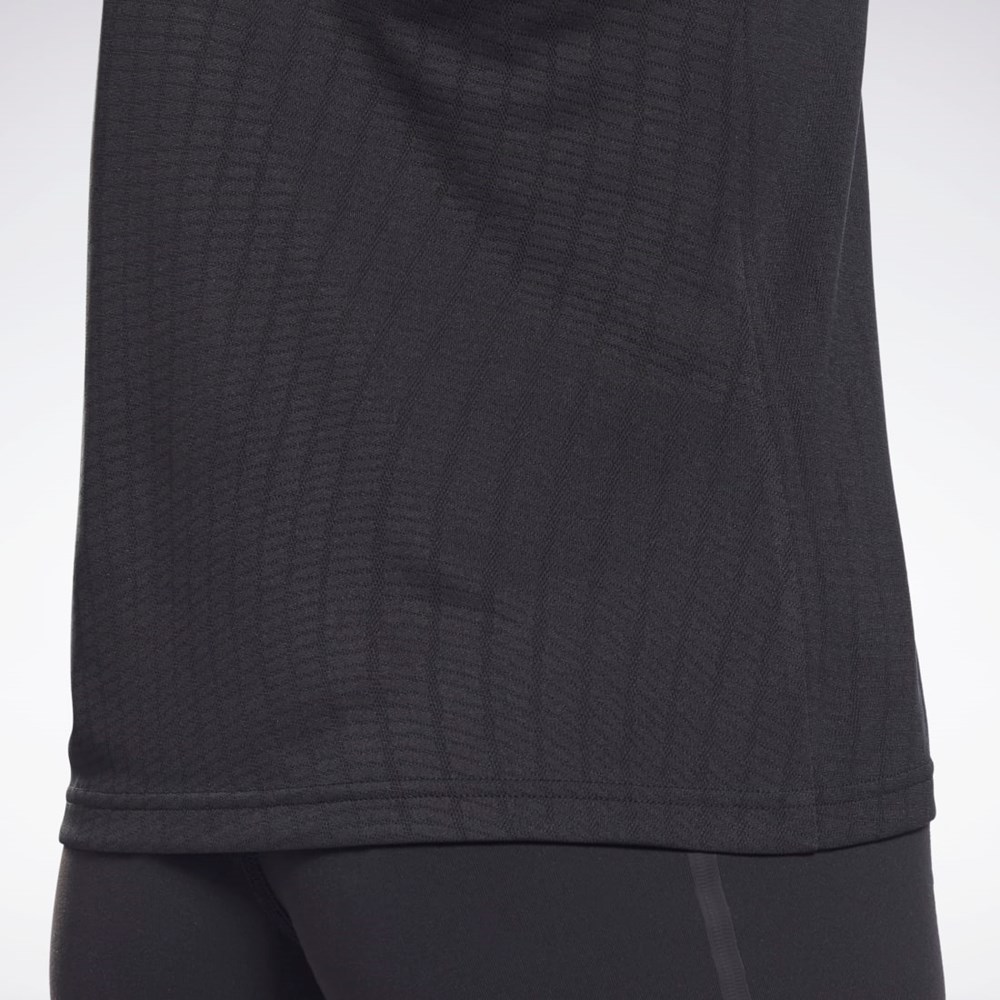 Reebok United By Fitness Perforated Tank Top Mustat | JOQPIZ-069
