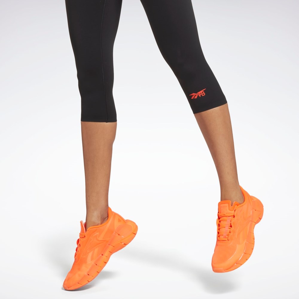 Reebok Victoria Beckham 5/8 Leggings Mustat | UDTFPC-763