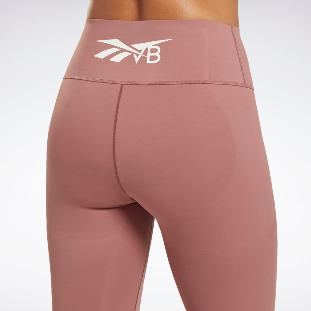 Reebok Victoria Beckham 5/8 Leggings Parched Earth | JMUYBG-382