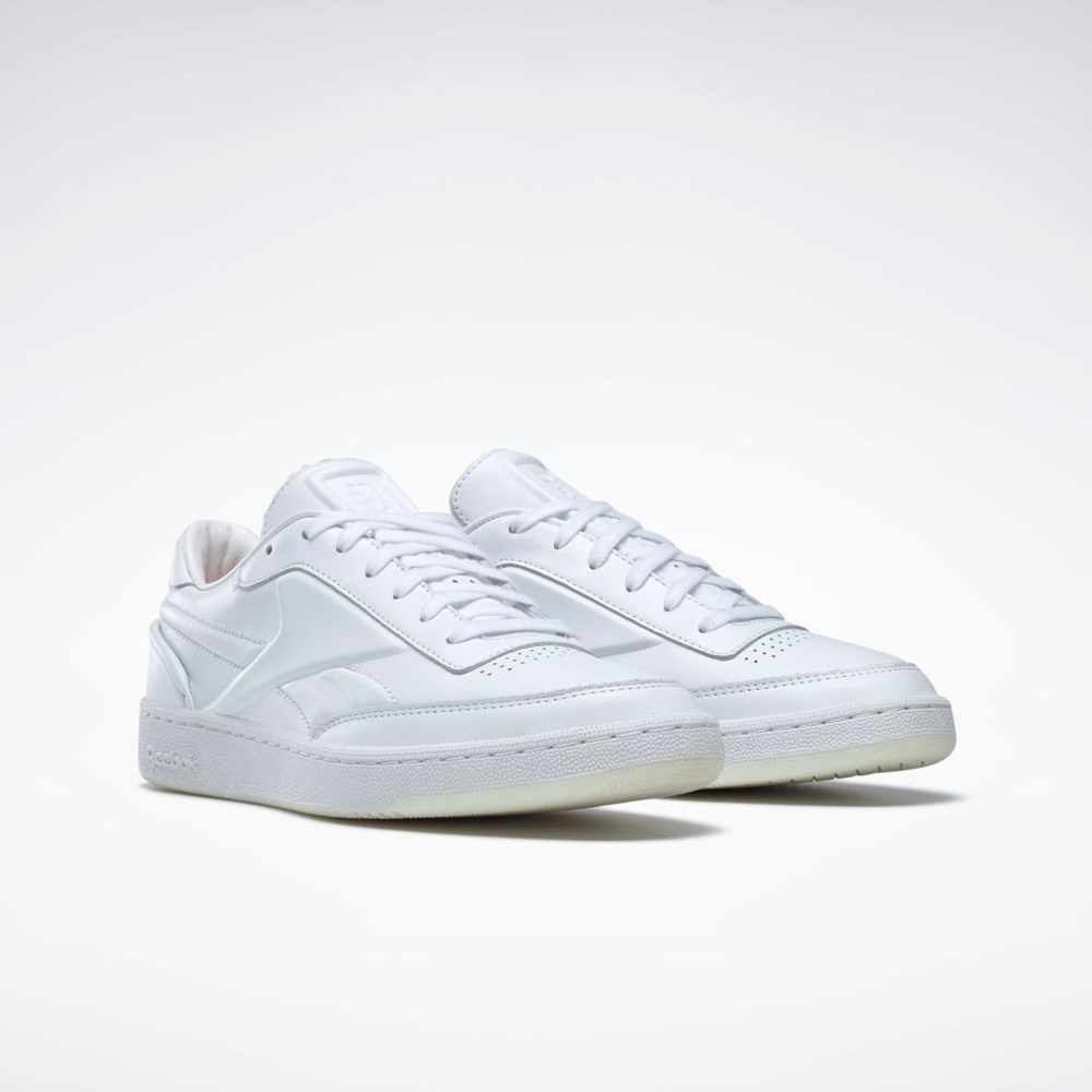 Reebok Victoria Beckham Club C Shoes Valkoinen Valkoinen Mustat | TNKSHI-069