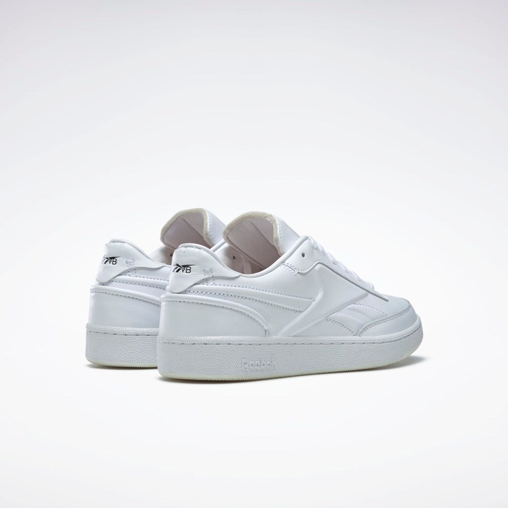 Reebok Victoria Beckham Club C Shoes Valkoinen Valkoinen Mustat | TNKSHI-069