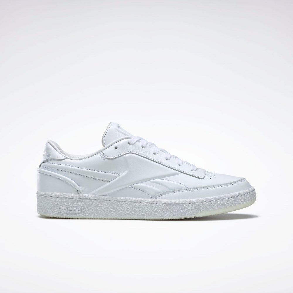 Reebok Victoria Beckham Club C Shoes Valkoinen Valkoinen Mustat | TNKSHI-069