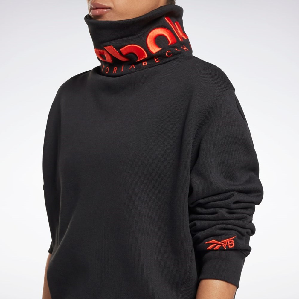 Reebok Victoria Beckham Cowl Neck Jumper Mustat Oranssi | SUWRHB-294