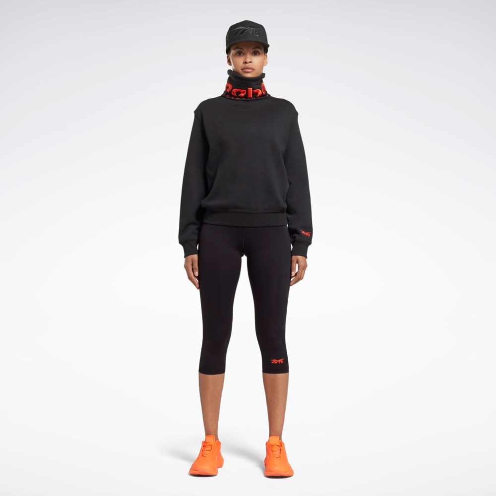 Reebok Victoria Beckham Cowl Neck Jumper Mustat Oranssi | SUWRHB-294
