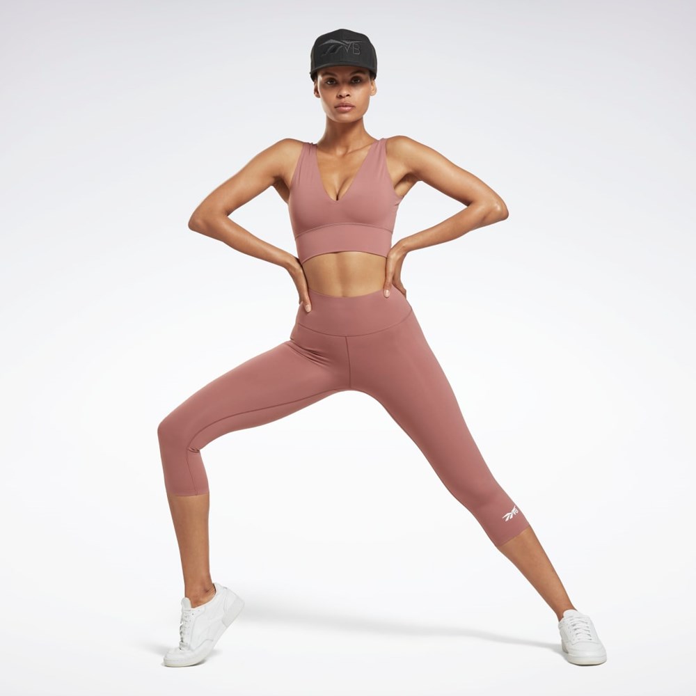 Reebok Victoria Beckham Crop Top Parched Earth | YCDOEL-246