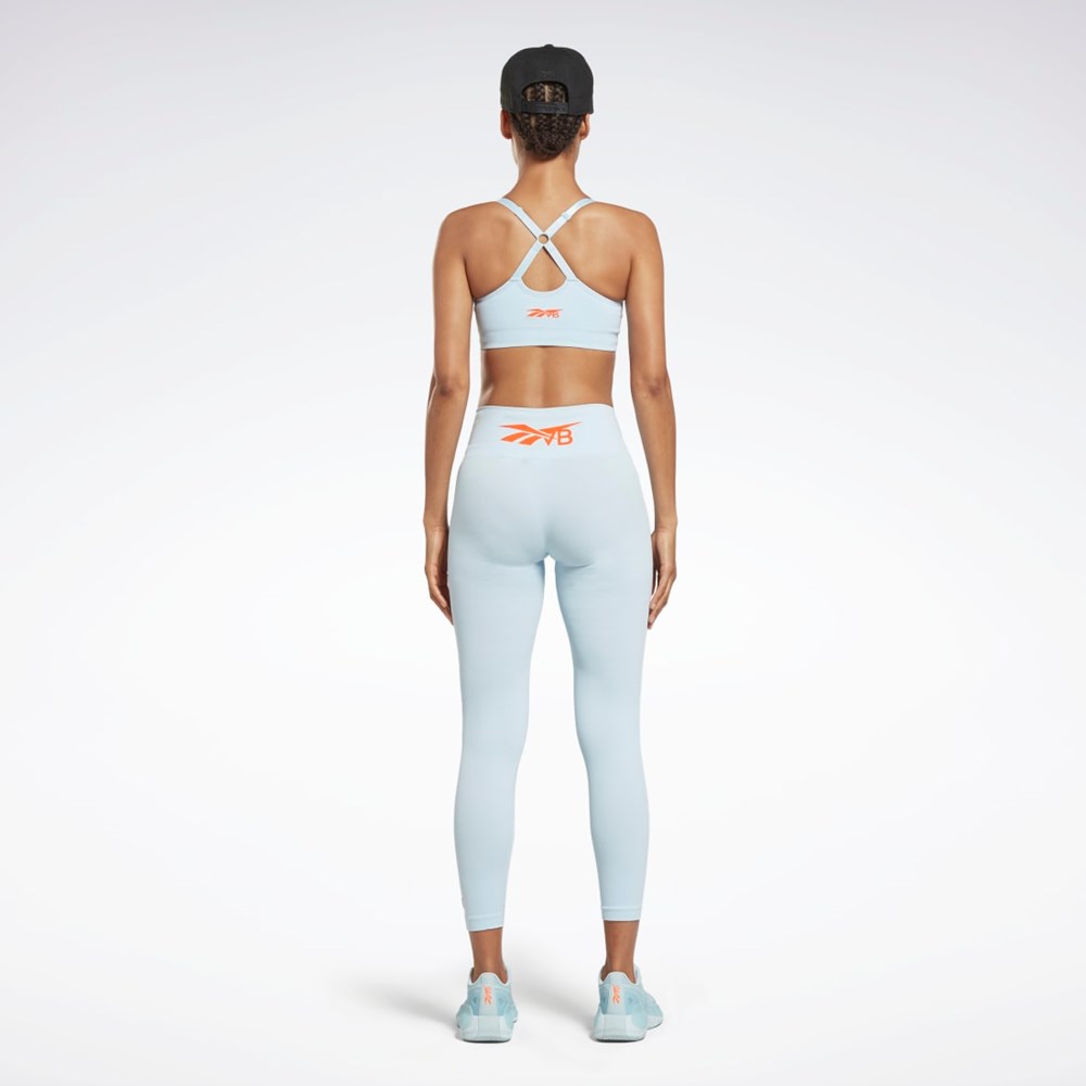 Reebok Victoria Beckham Light-Impact Seamless Bra Sininen | QFDNVP-096