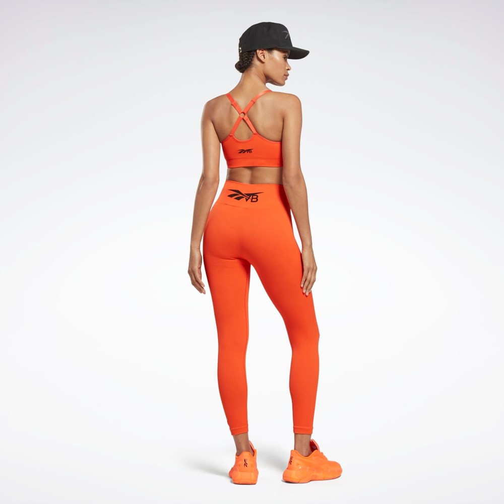 Reebok Victoria Beckham Light-Impact Seamless Bra Oranssi | TMHYZW-083