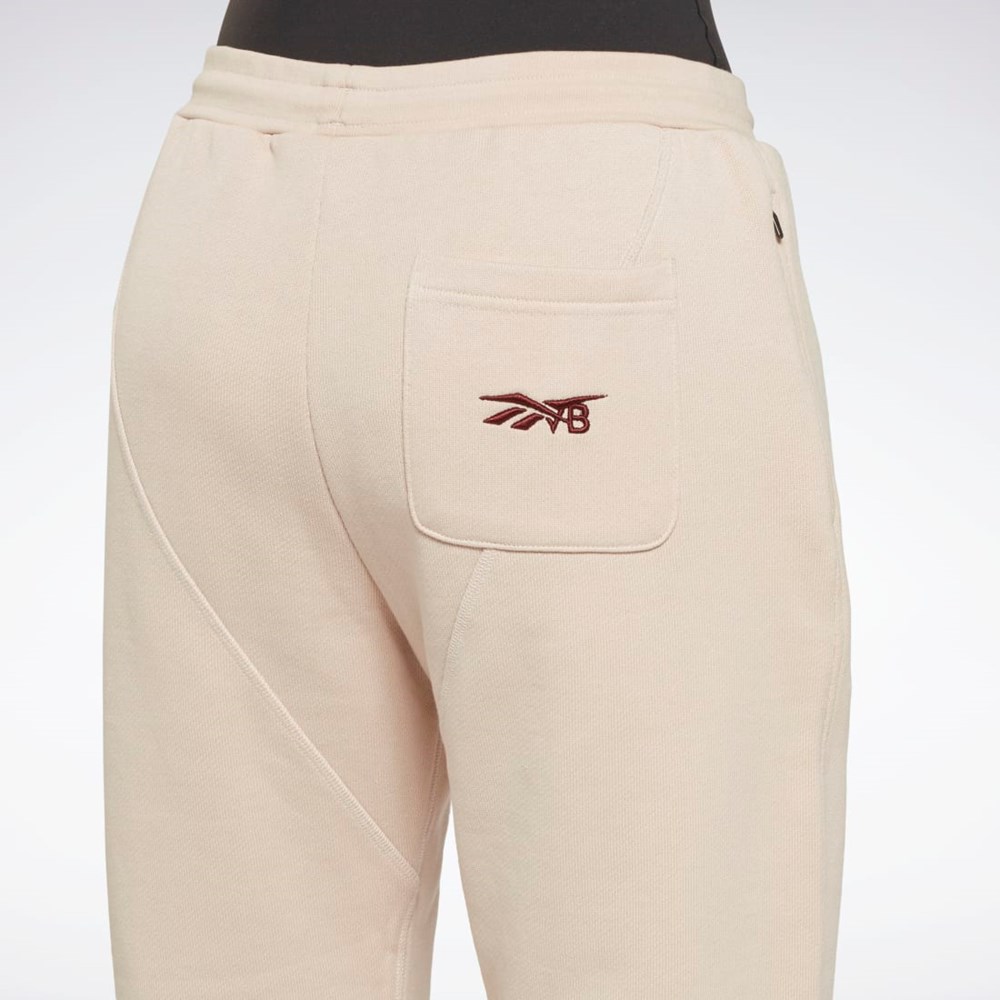 Reebok Victoria Beckham Suoraan Leg Joggers Soft Ecru | JVHXQM-254