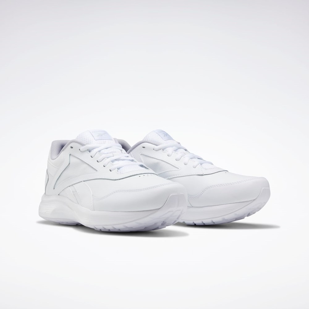 Reebok Walk Ultra 7 DMX MAX Extra-Leveät Shoes Valkoinen Harmaat Kuninkaallinen Sininen | SQEMUP-634