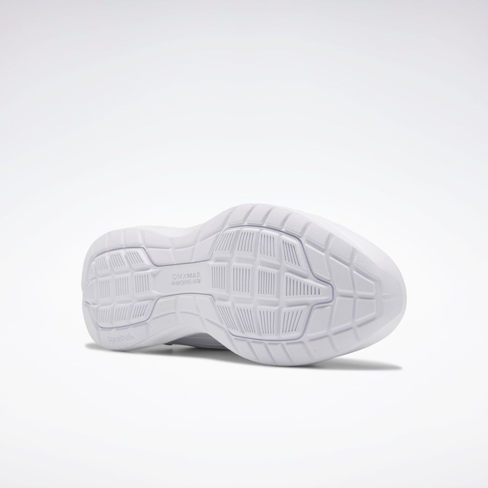 Reebok Walk Ultra 7 DMX MAX Extra-Leveät Shoes Valkoinen Harmaat Kuninkaallinen Sininen | SQEMUP-634