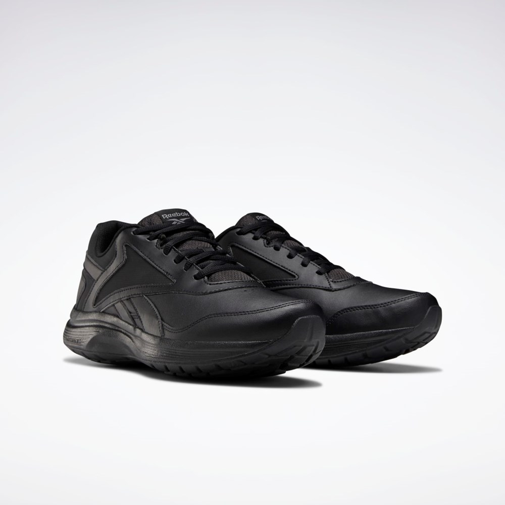 Reebok Walk Ultra 7 DMX MAX Shoes Mustat Harmaat Kuninkaallinen Sininen | MKFTUZ-451