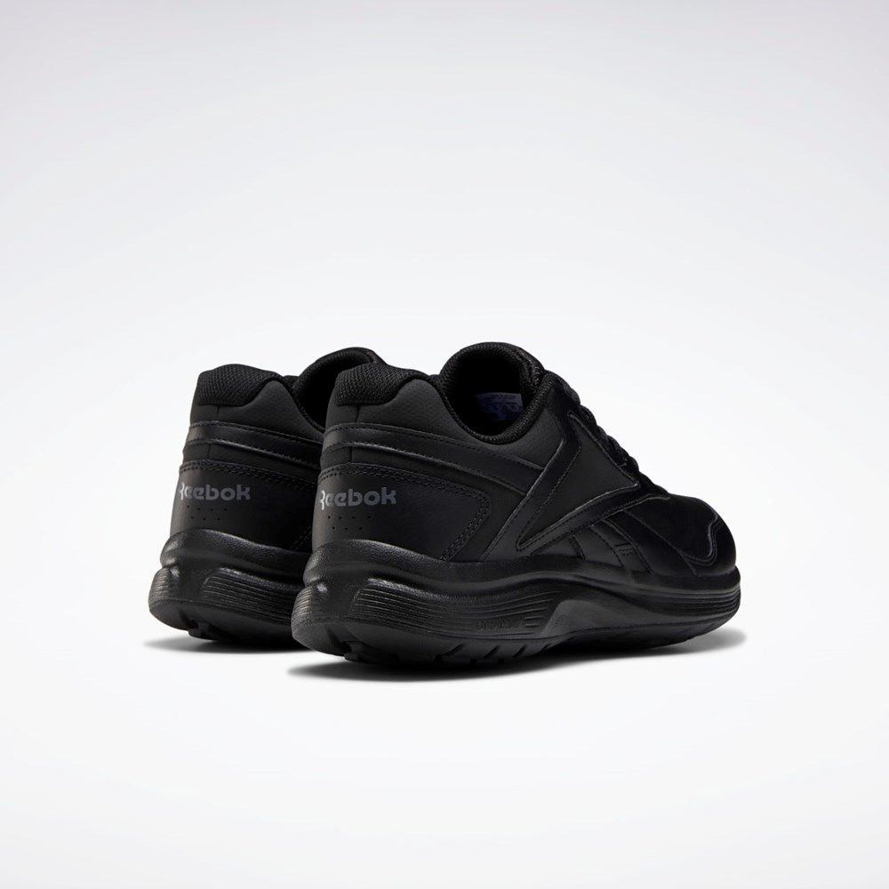 Reebok Walk Ultra 7 DMX MAX Shoes Mustat Harmaat Kuninkaallinen Sininen | MKFTUZ-451
