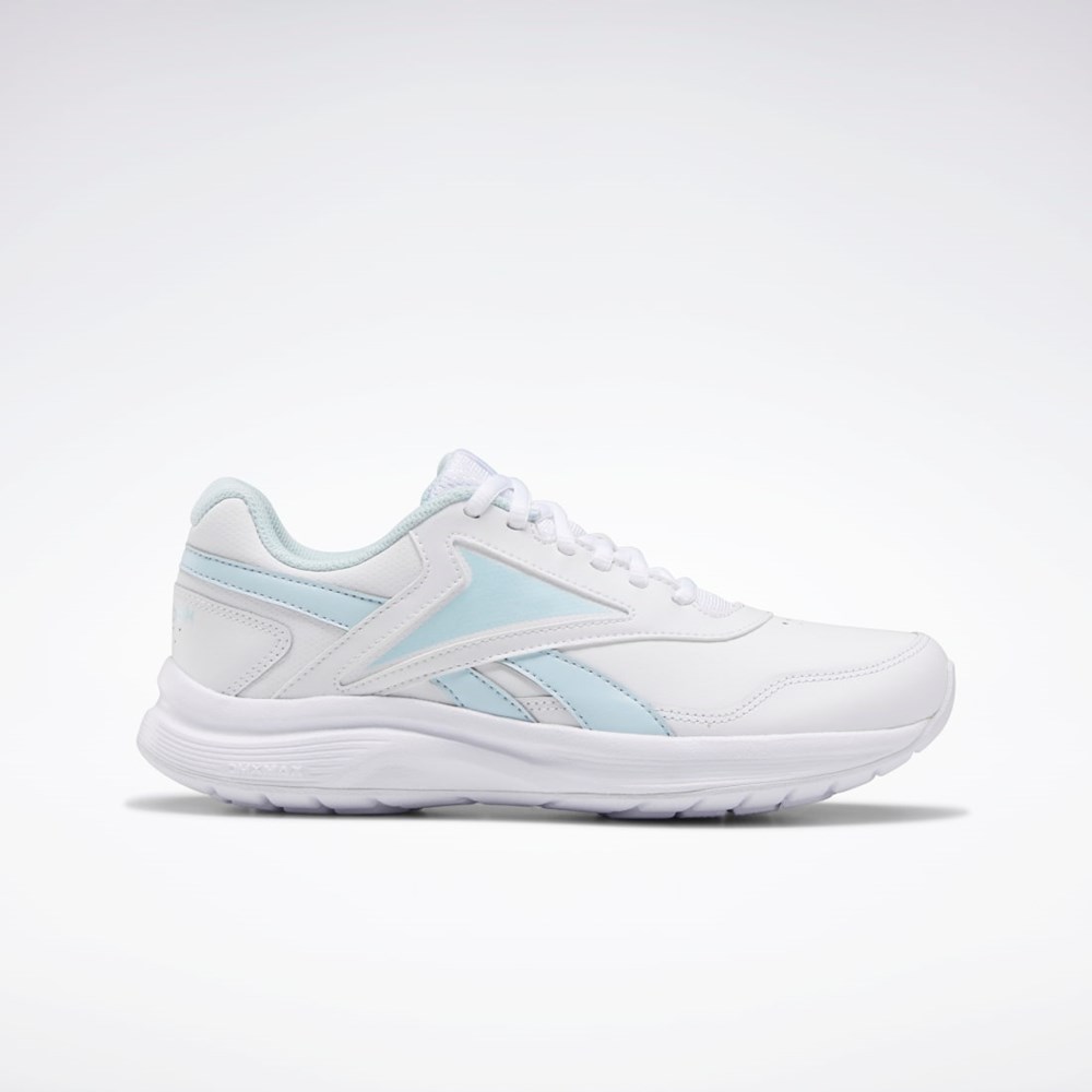 Reebok Walk Ultra 7 DMX MAX Shoes Valkoinen Sininen Kuninkaallinen Sininen | LTCPSD-419