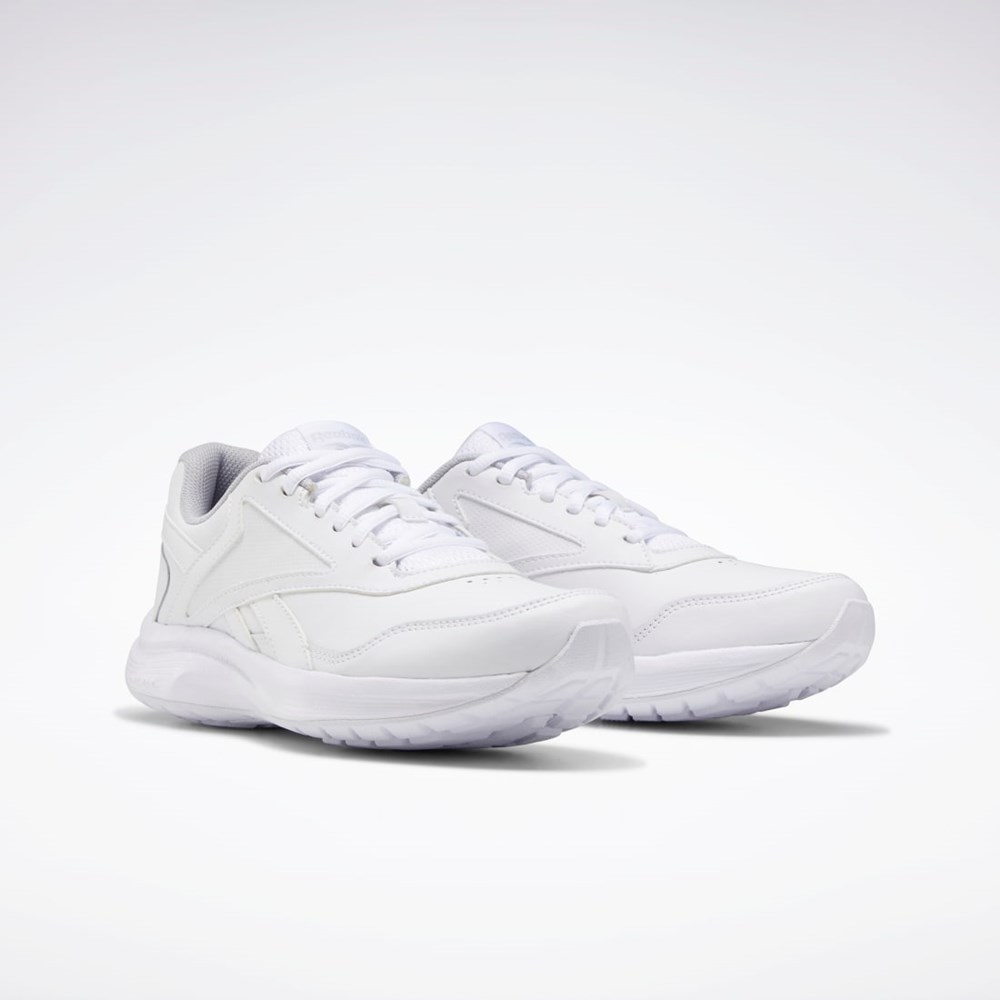 Reebok Walk Ultra 7 DMX MAX Shoes Valkoinen Harmaat Kuninkaallinen Sininen | XBKNZL-965