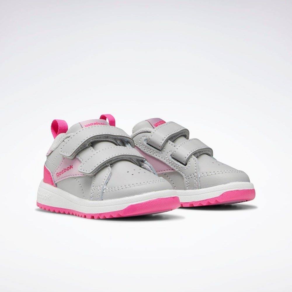 Reebok Weebok Clasp Low Shoes - Toddler Harmaat Pinkki | FCNQEA-195