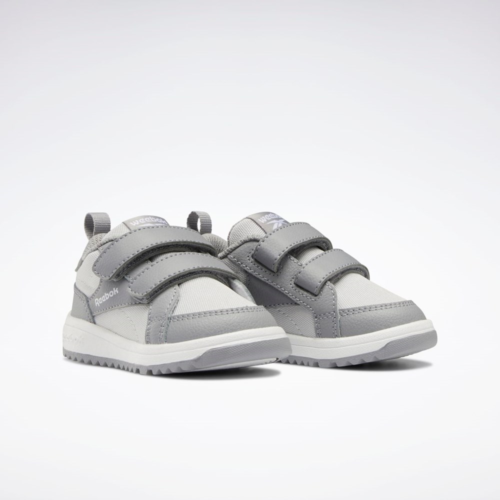 Reebok Weebok Clasp Low Shoes - Toddler Harmaat Harmaat Valkoinen | KWRVFH-157