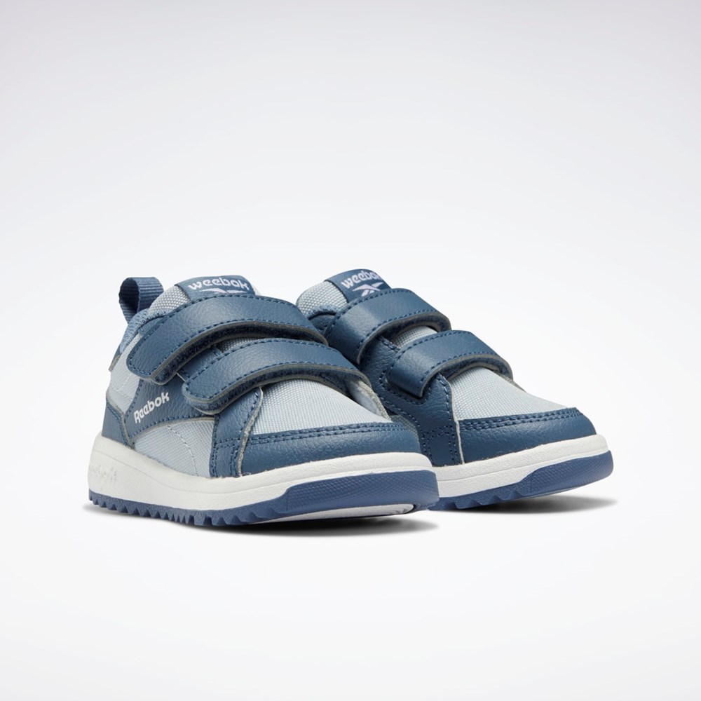 Reebok Weebok Clasp Low Shoes - Toddler Harmaat Sininen Valkoinen | VTDOXH-139