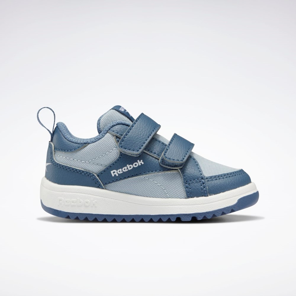 Reebok Weebok Clasp Low Shoes - Toddler Harmaat Sininen Valkoinen | VTDOXH-139