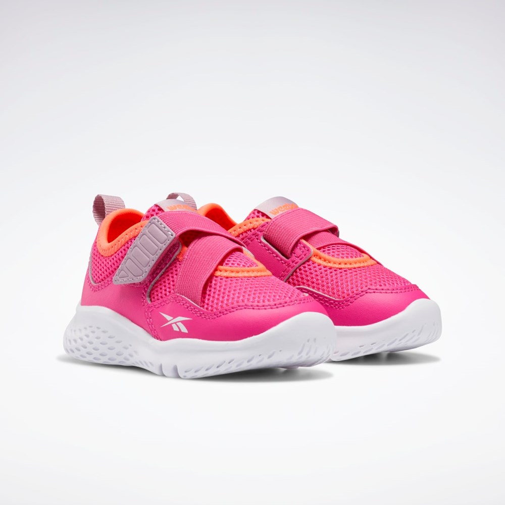 Reebok Weebok Flex Sprint Shoes - Toddler Pinkki Valkoinen Oranssi | BEKWXI-590