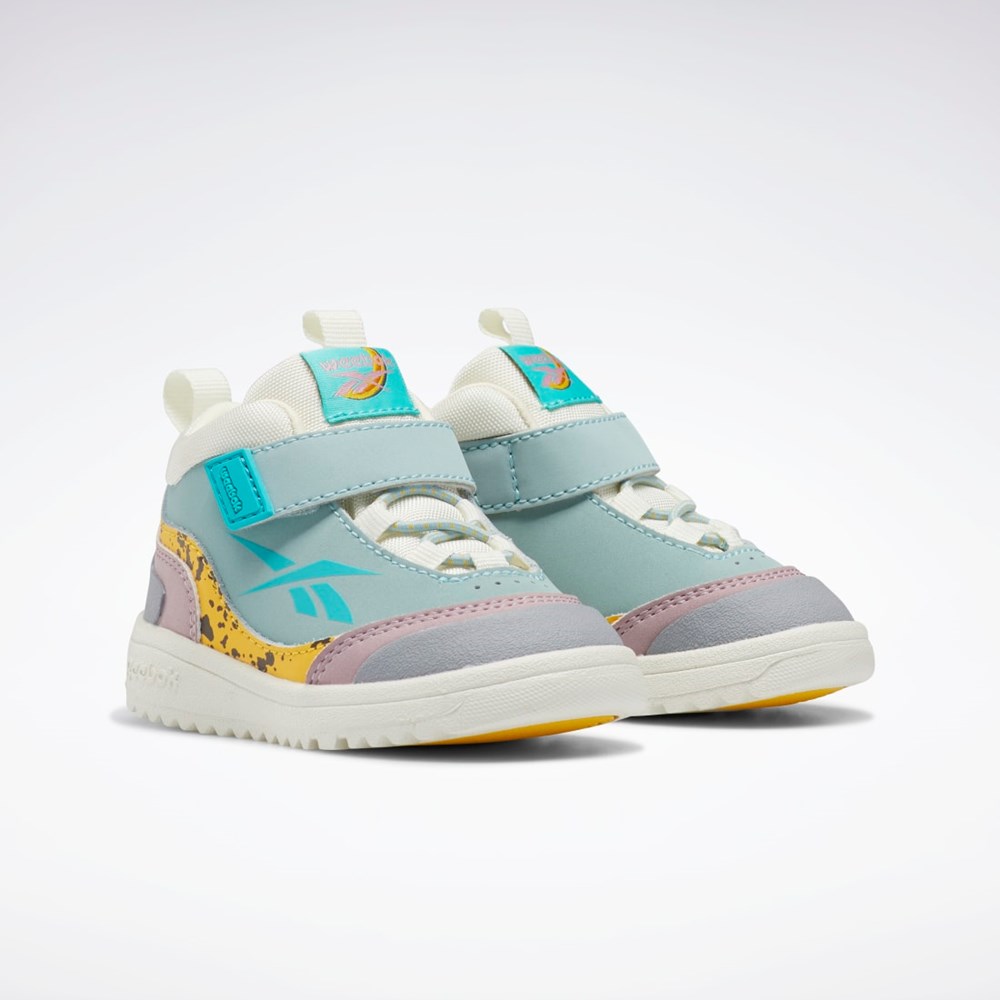 Reebok Weebok Storm X Shoes - Toddler Harmaat Keltainen | KUJIWM-064